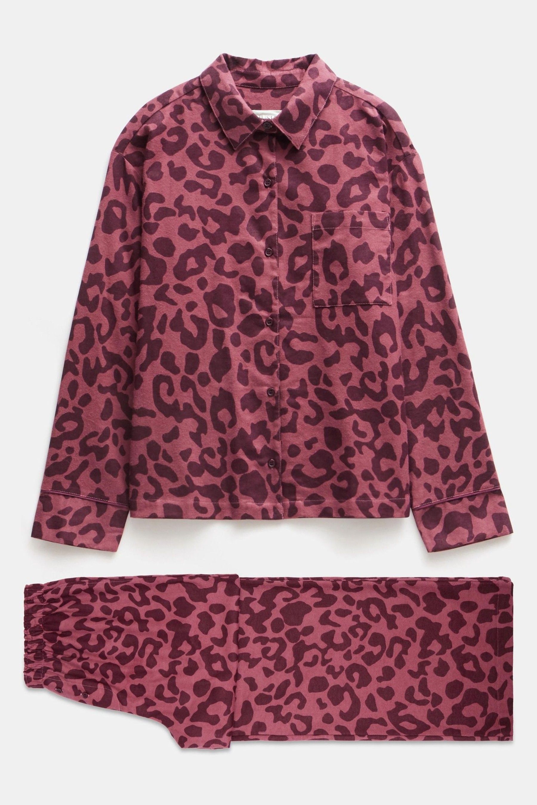 Buy Hush Animal Print Luella Flannel 100 Cotton Pyjamas Set from the Next UK online shop