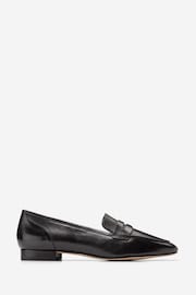 Cole Haan Womens Giani Buckle Black Loafers - Image 1 of 5