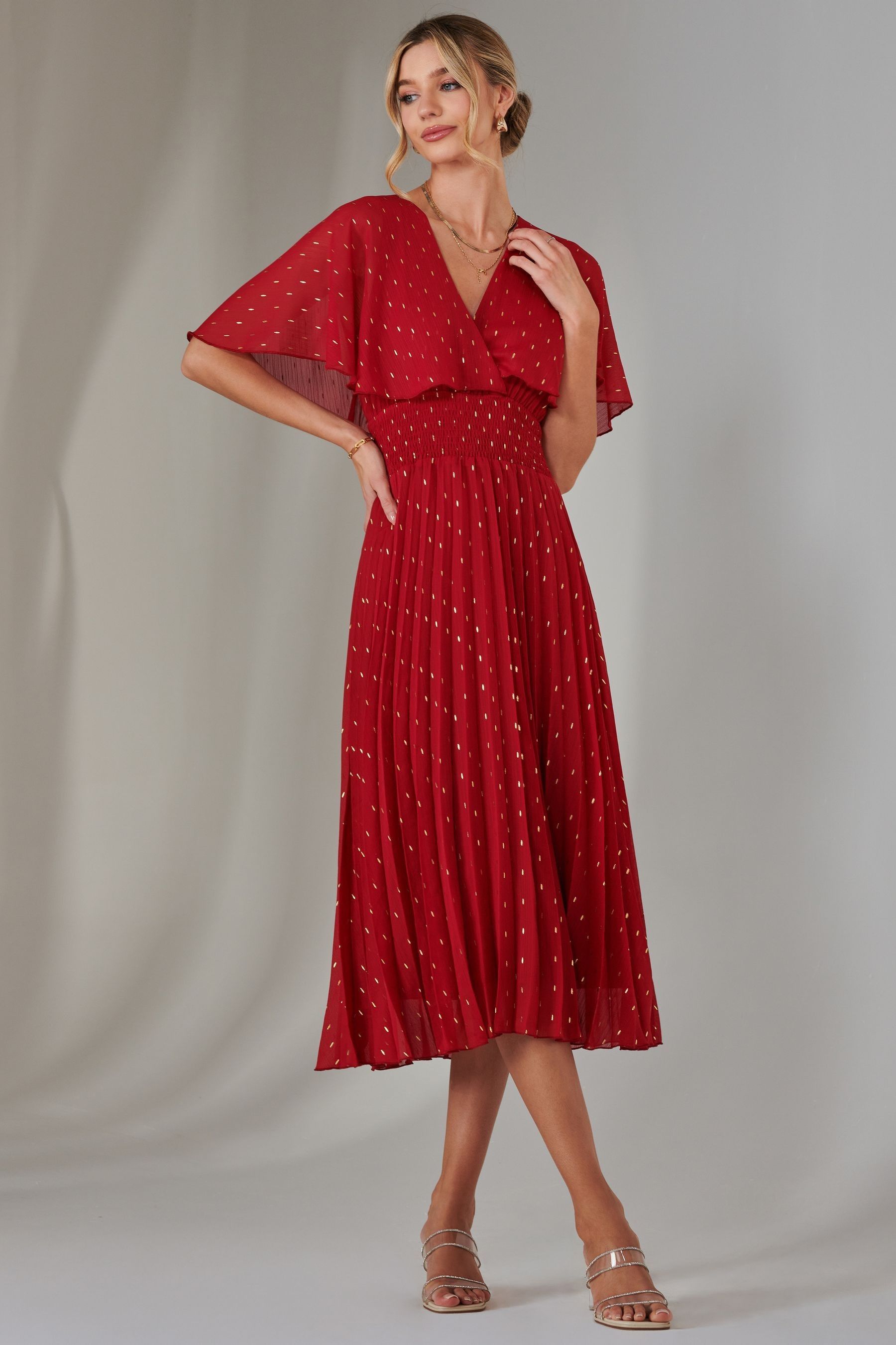 Pleated dress next shop