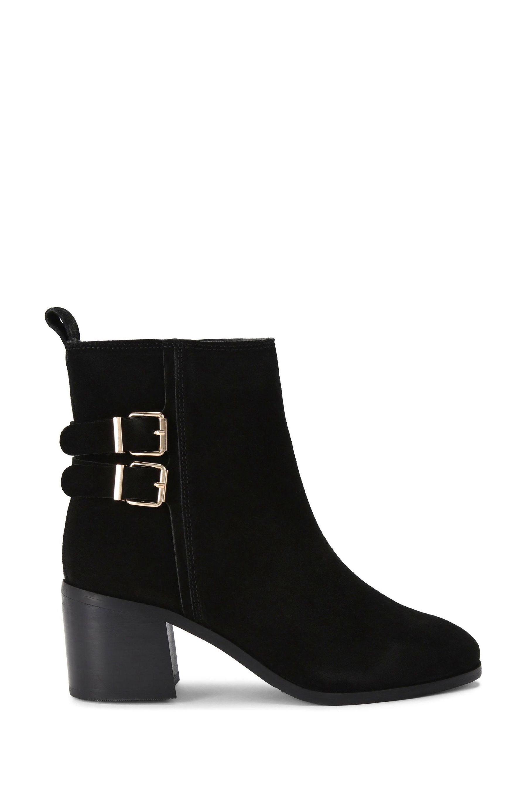 Kurt geiger black suede boots discount