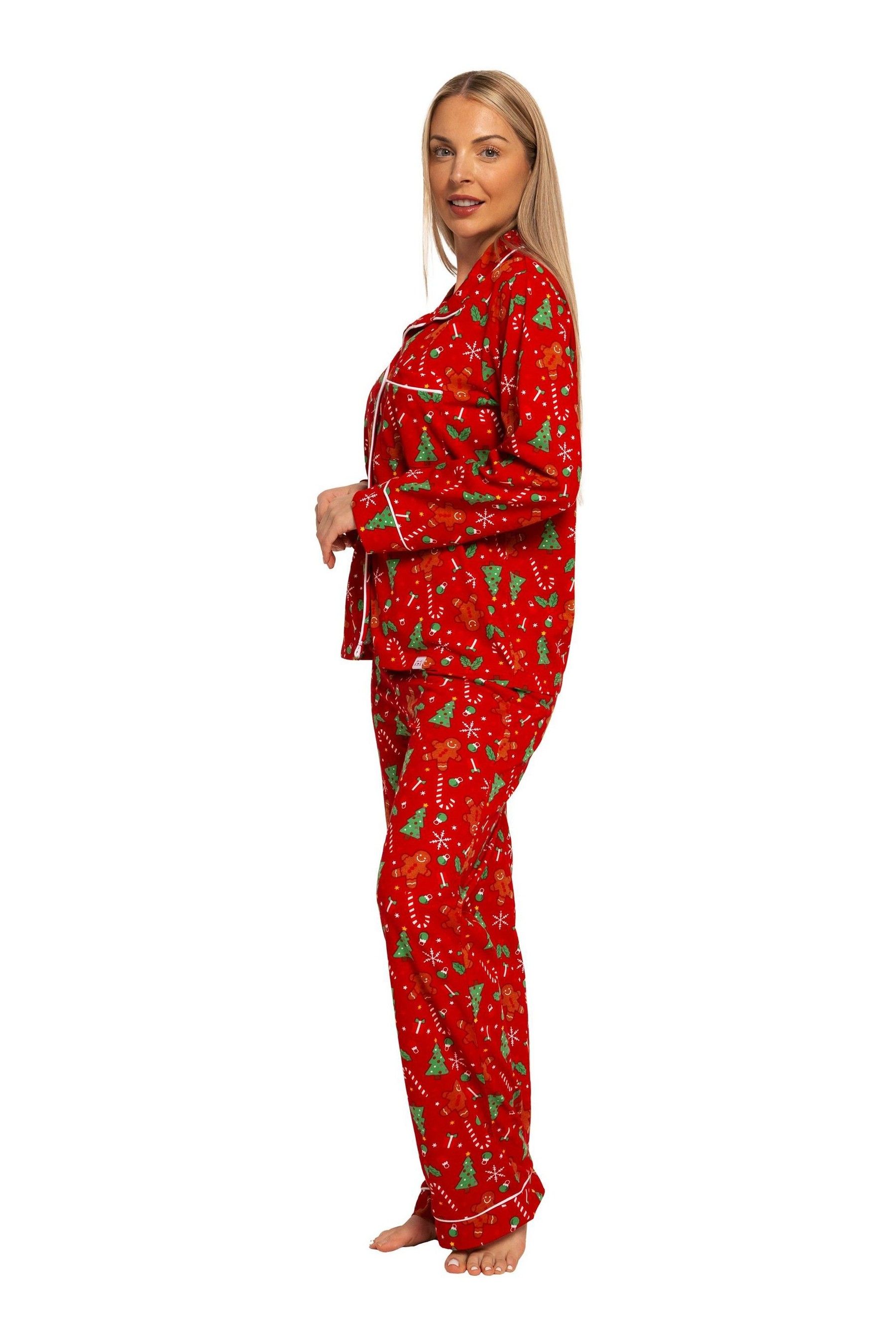 Harry Bear Red Gingerbread Christmas Pyjamas