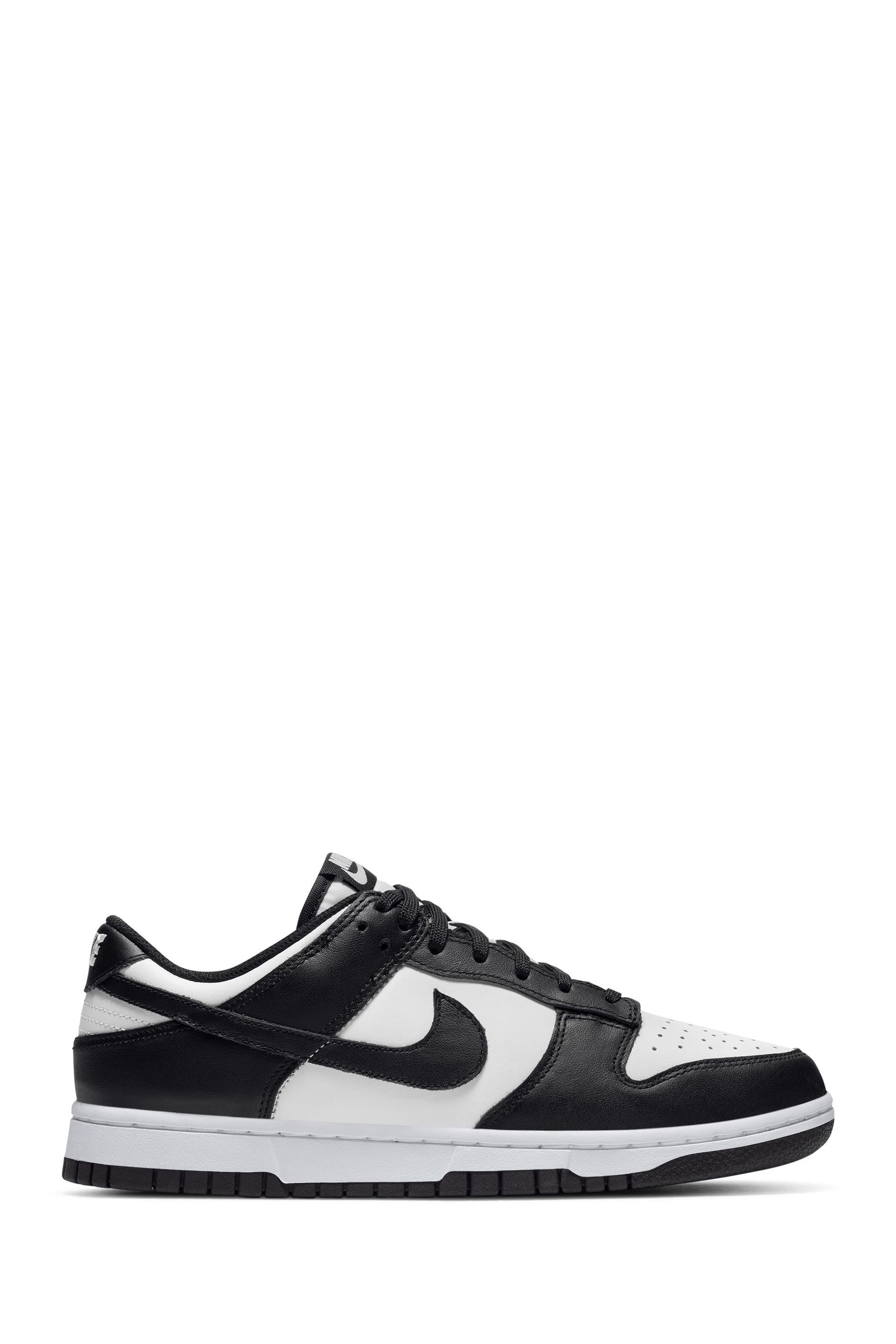 Buy Nike Black on White Dunk Low Trainers from Next Canada