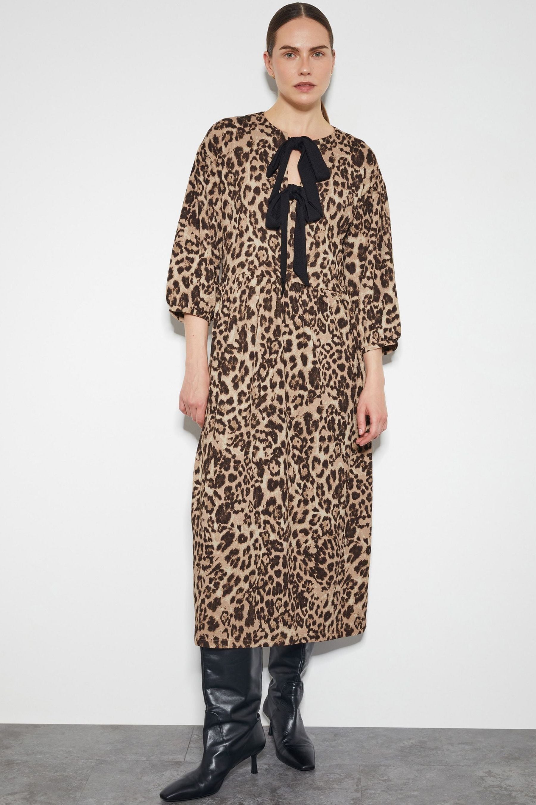 Monsoon larna leopard print dress hotsell