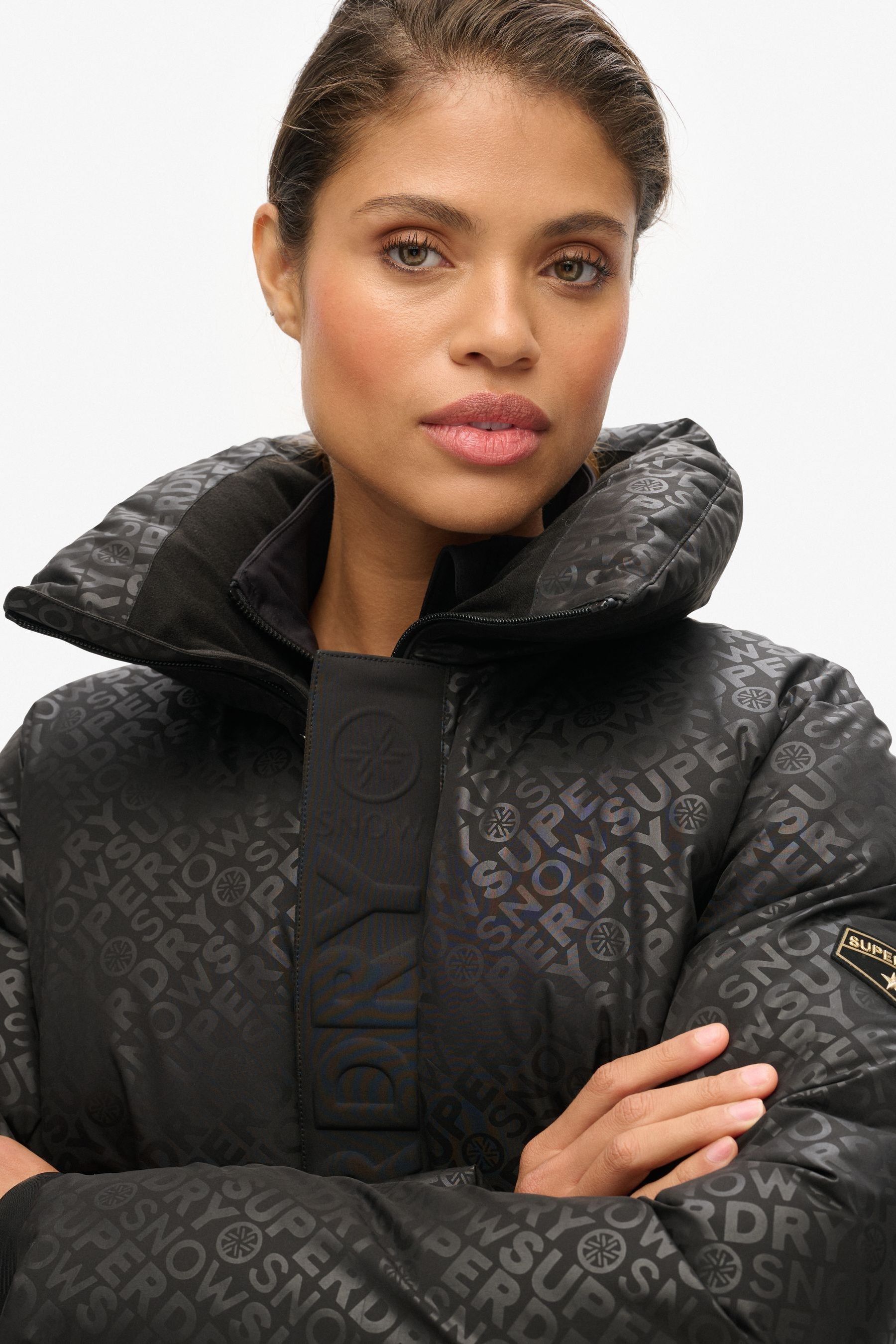 Buy Superdry Black Ski Slalom Puffer Jacket from Next Canada