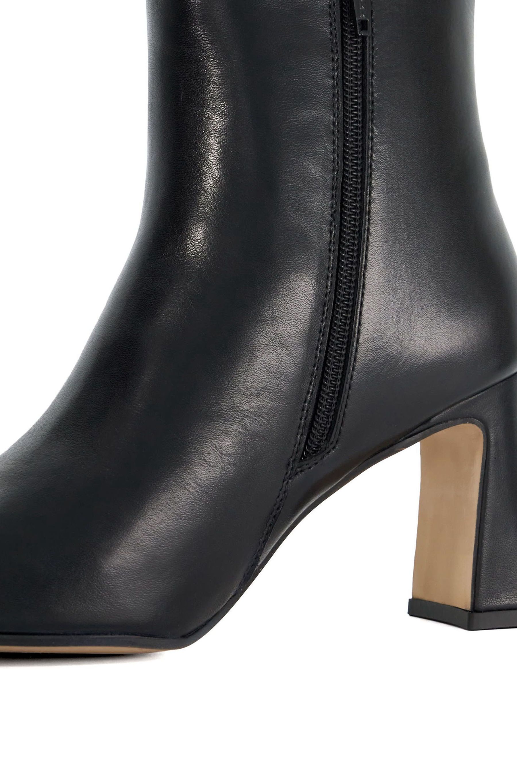 Dune black patent boots store