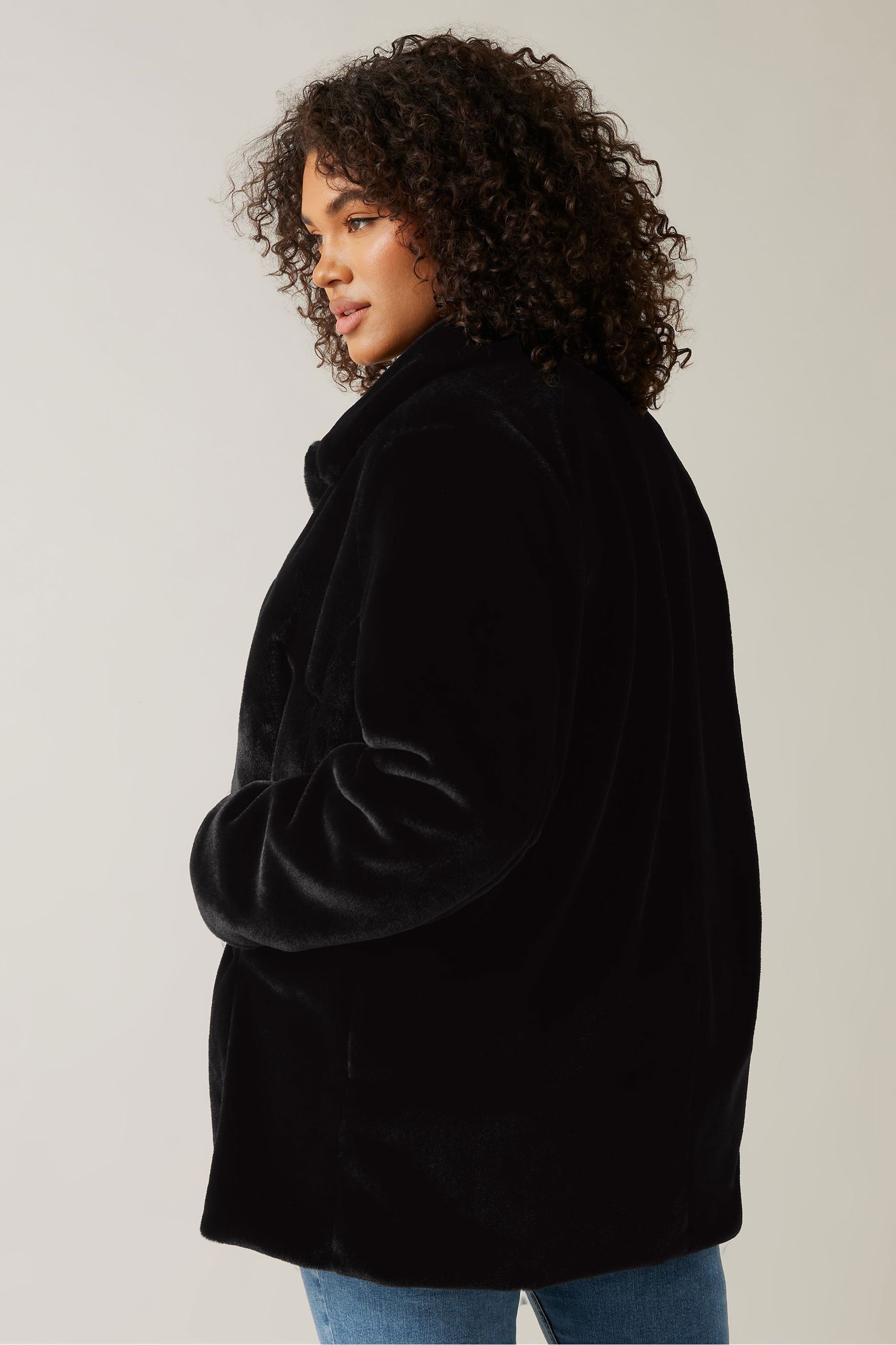 Evans black coat discount