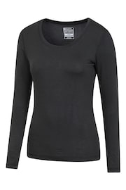 Mountain Warehouse Black Womens Keep The Heat Thermal Top and Pants Set - Image 4 of 10