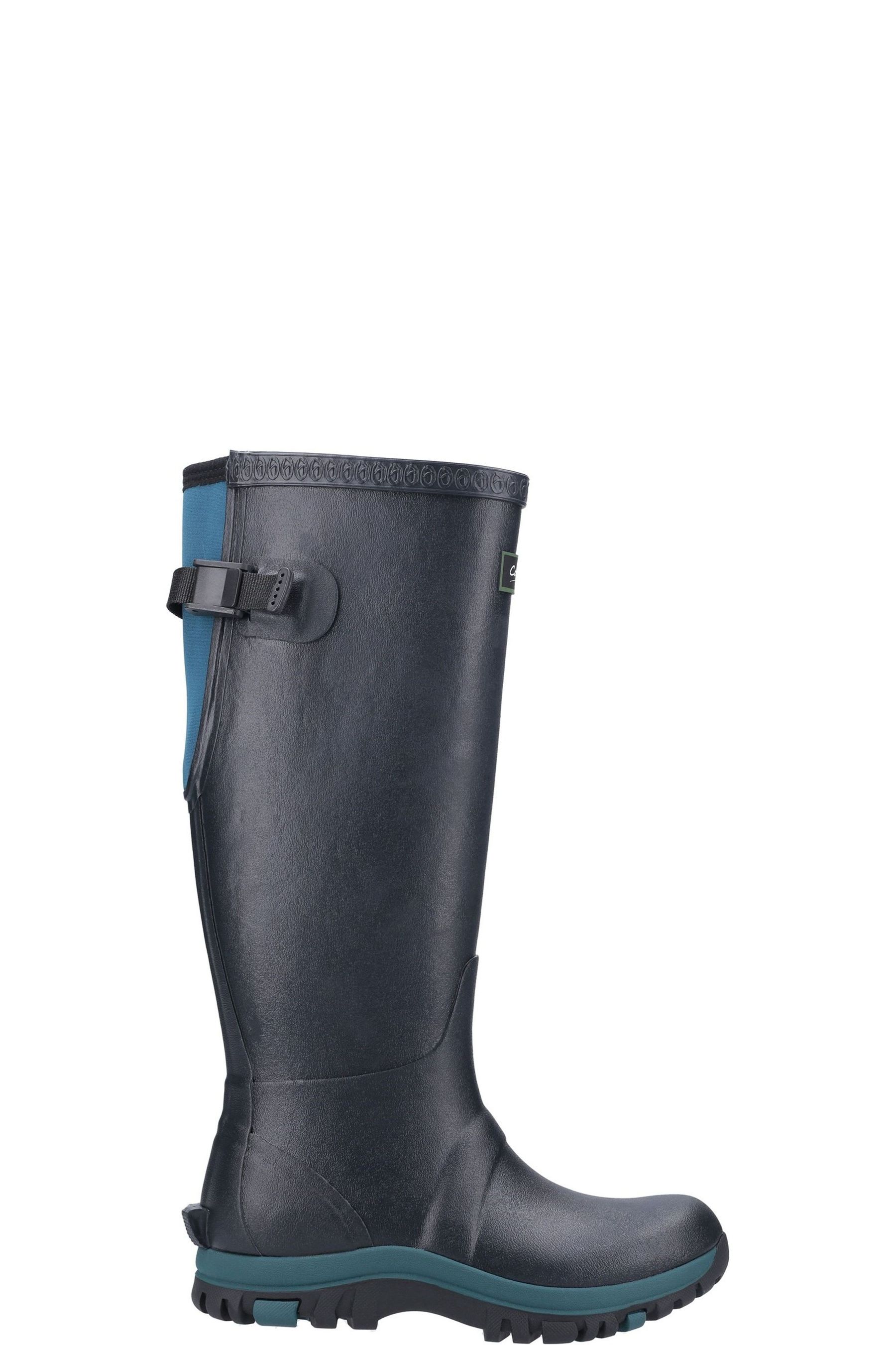 Buy Cotswolds Blue Realm Adjustable Wellington Boots from Next Luxembourg