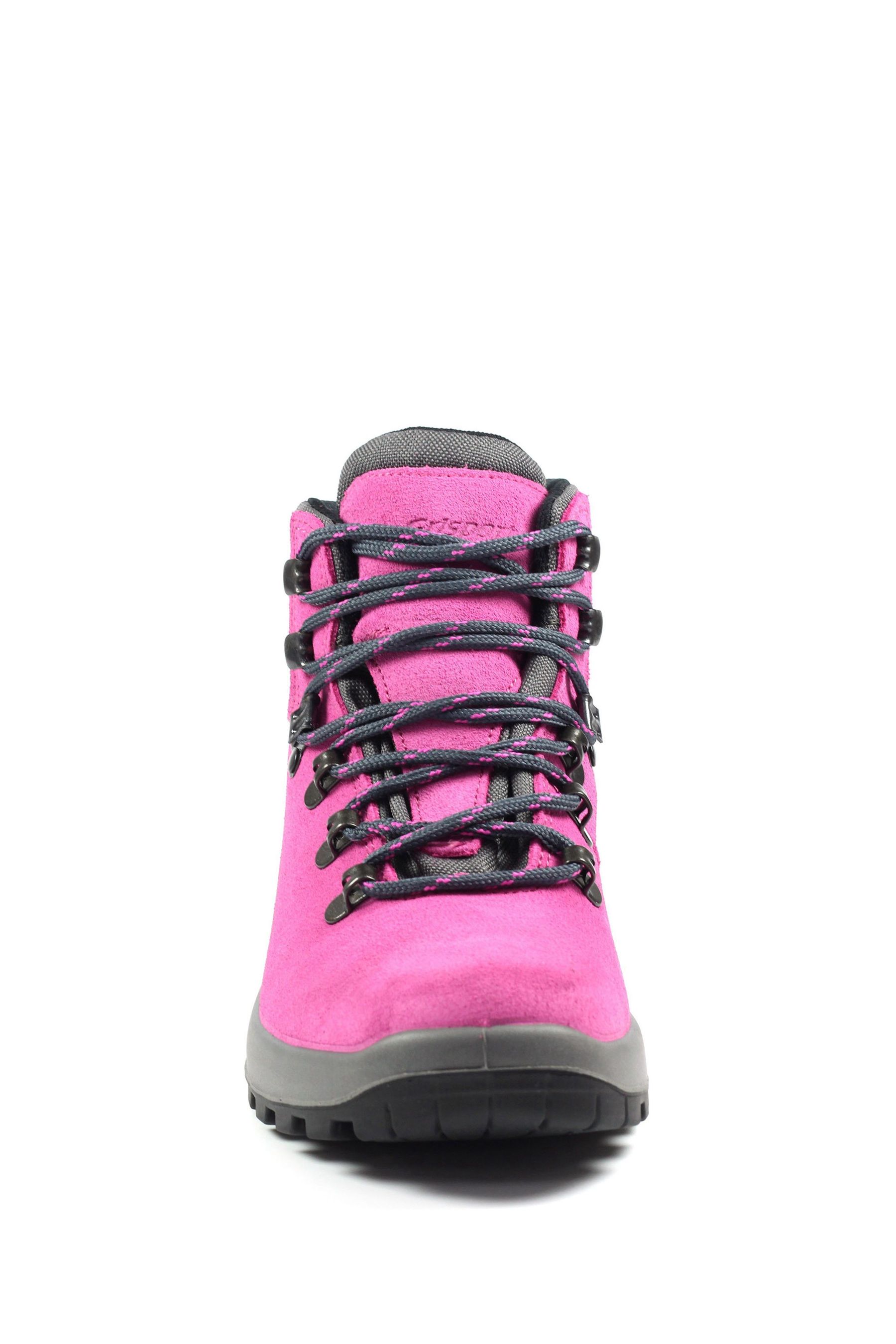 Ladies pink walking boots deals