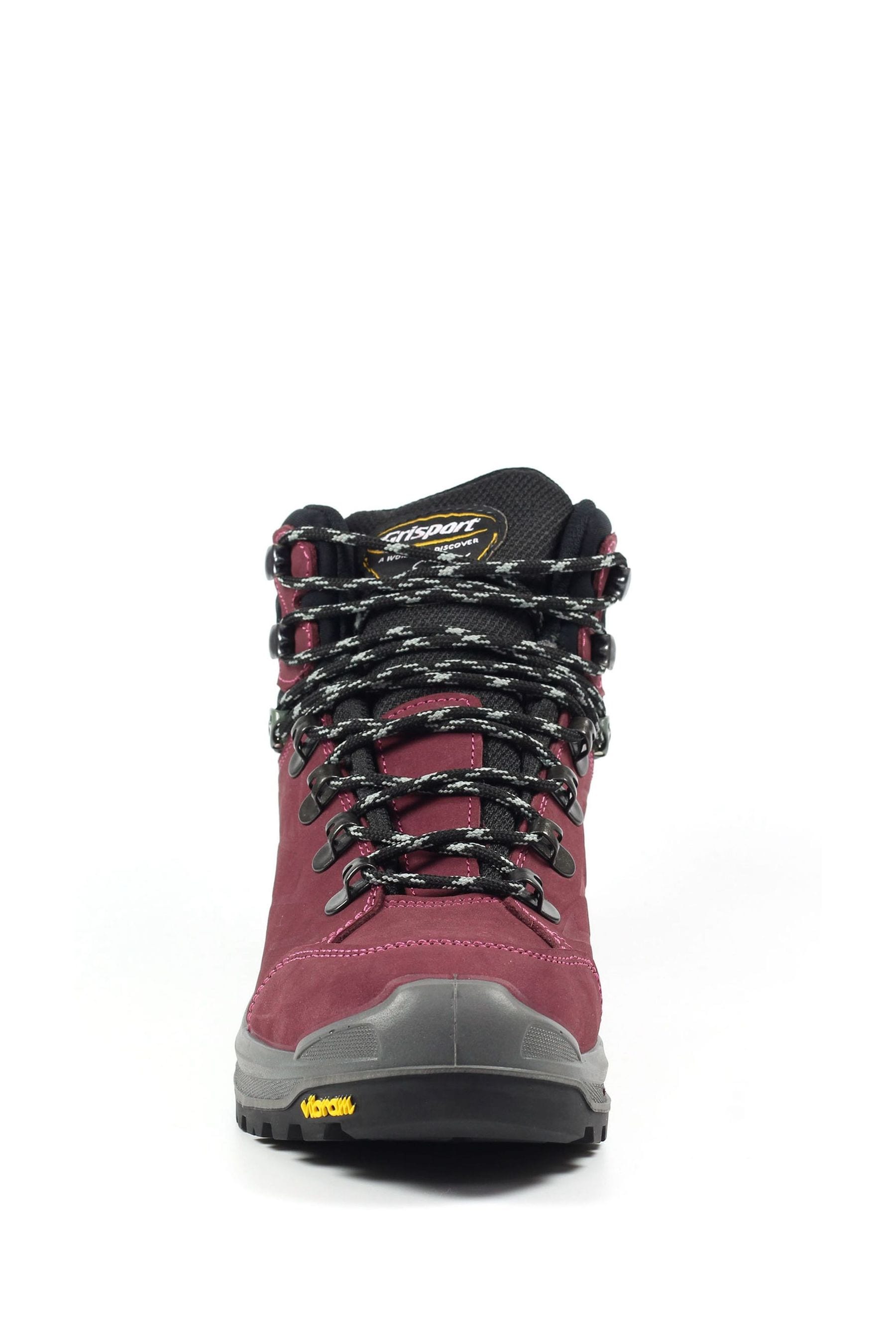 Red hiking boots women's discount