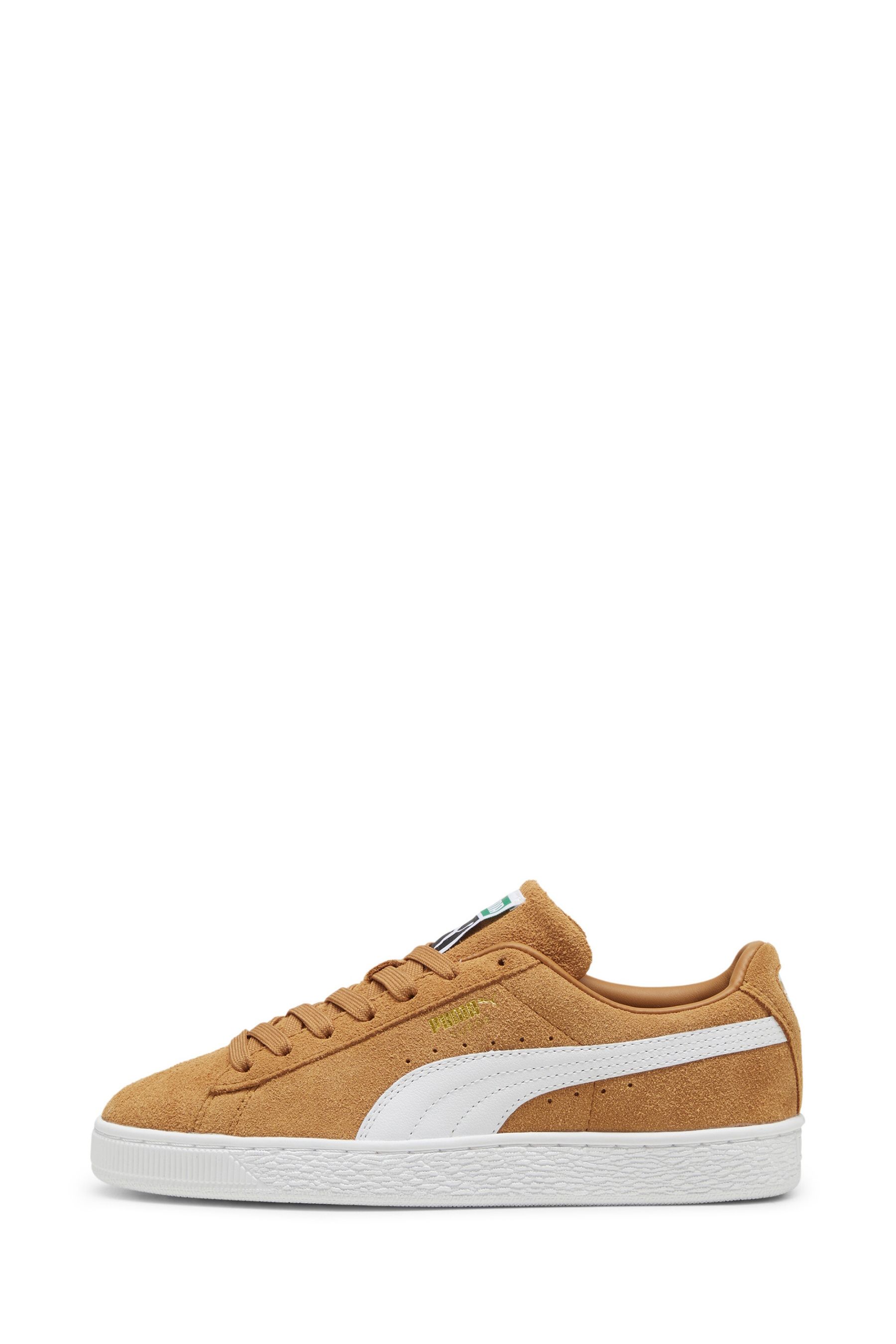 Puma suede light brown top