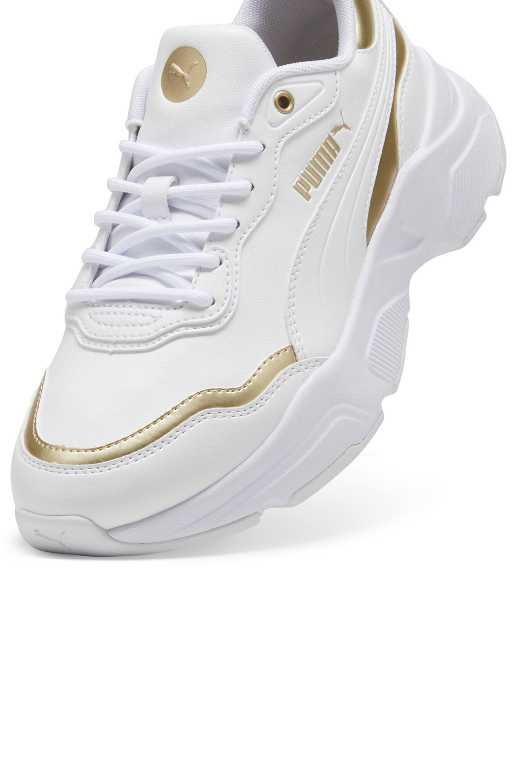 Buy Puma White Womens Cassia Rose Metallic Dream Sneakers from Next Georgia