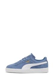 Puma Blue Suede Classic Sneakers - Image 2 of 6