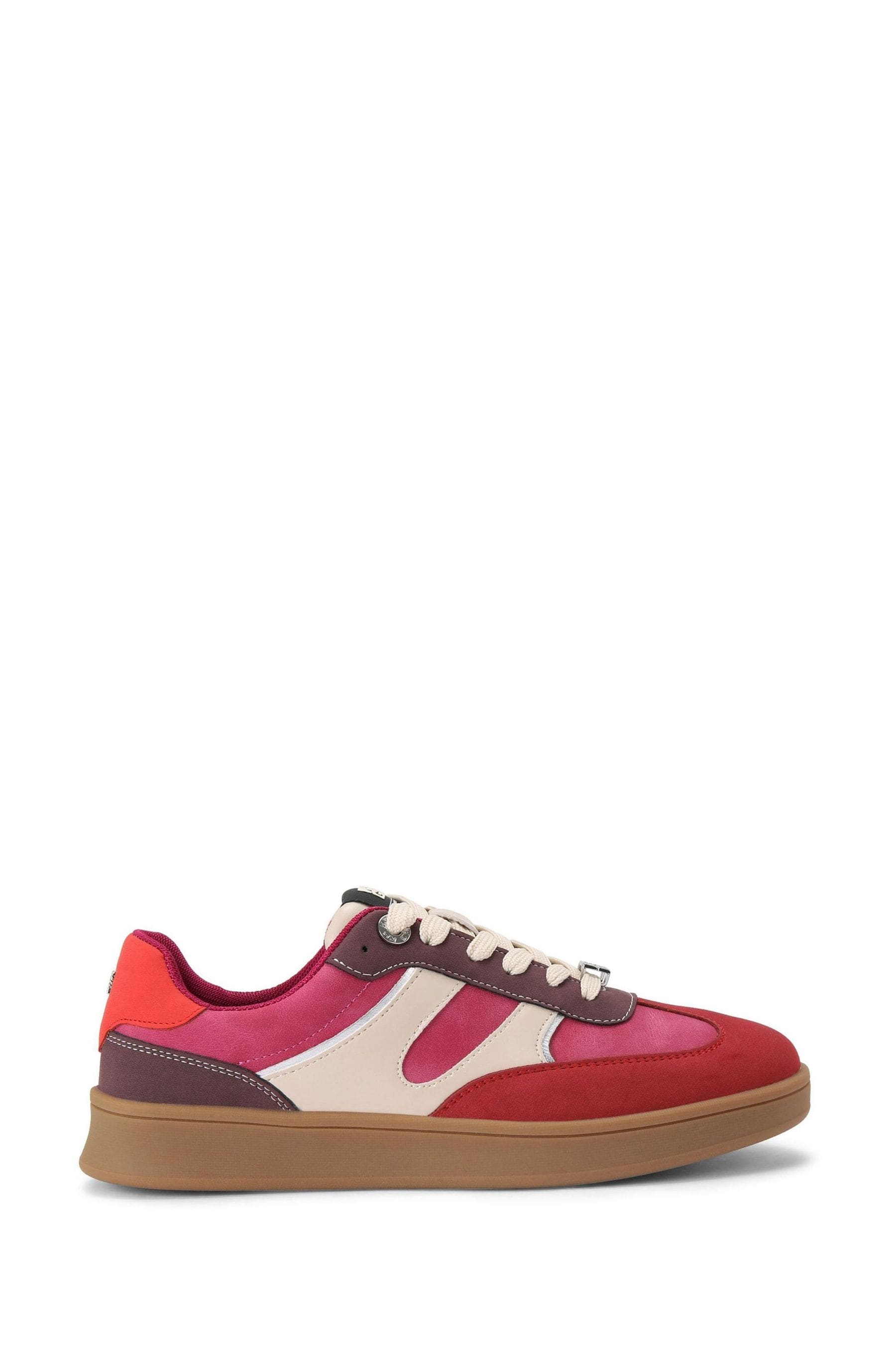 Pink kurt geiger trainers sales