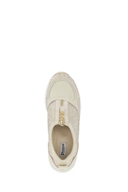 Dune London Natural Elsha Trainers - Image 5 of 6