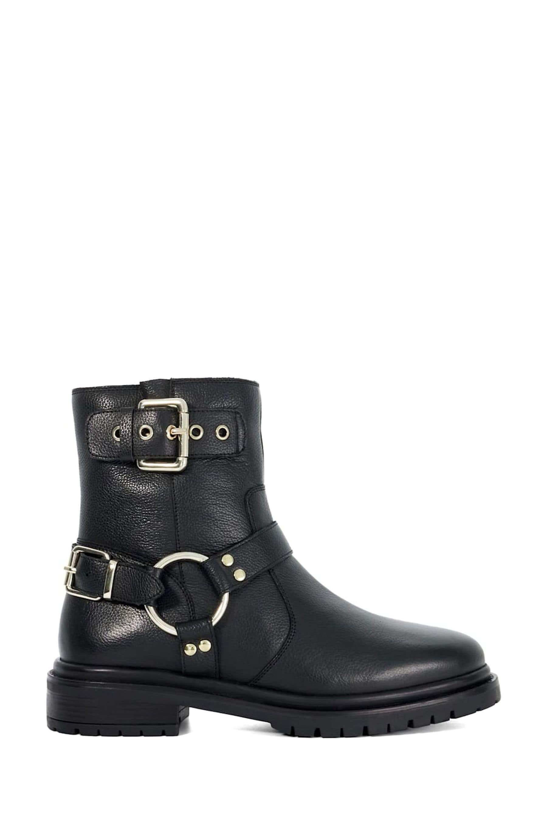 Low buckle boots on sale
