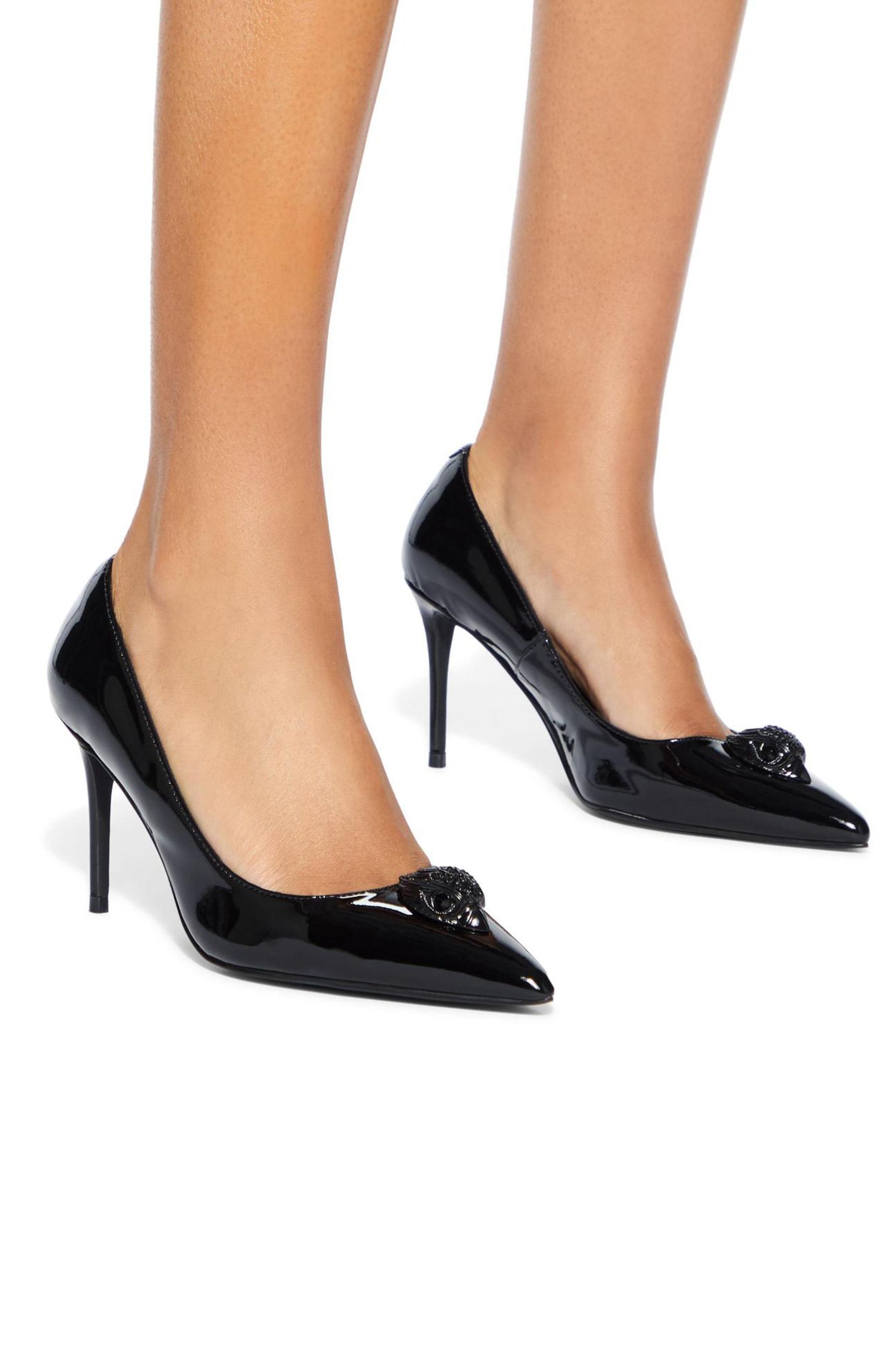 Buy Kurt Geiger London Belgravia Eagle Court Black Shoes from the Next UK online shop