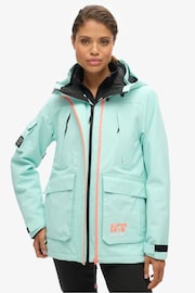 Superdry Blue Ski Ultimate Rescue Jacket - Image 3 of 6