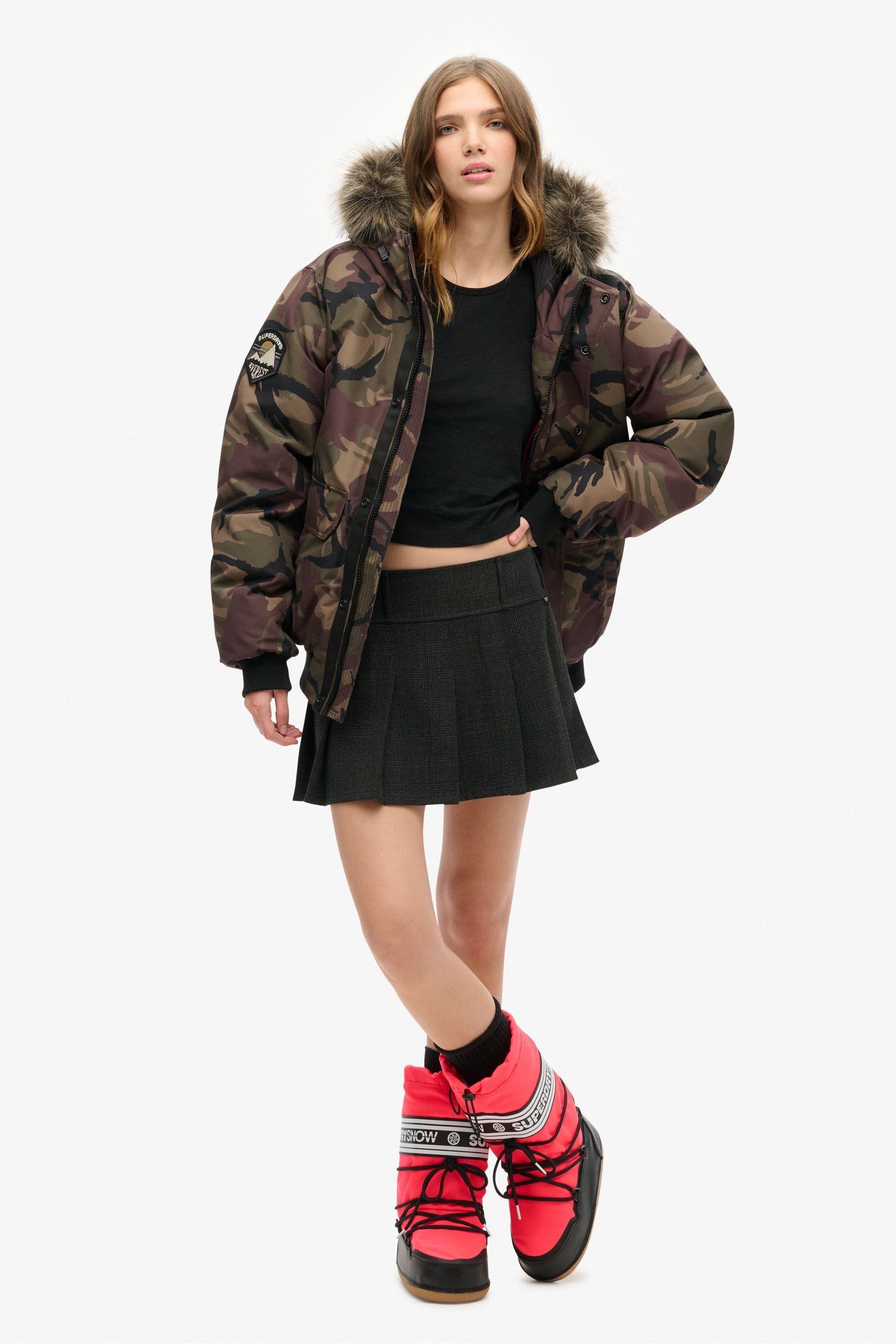 Buy Superdry Pink Snow Boots from Next Canada