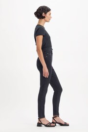 Levi's® Black Retro High Skinny Jeans - Image 3 of 9