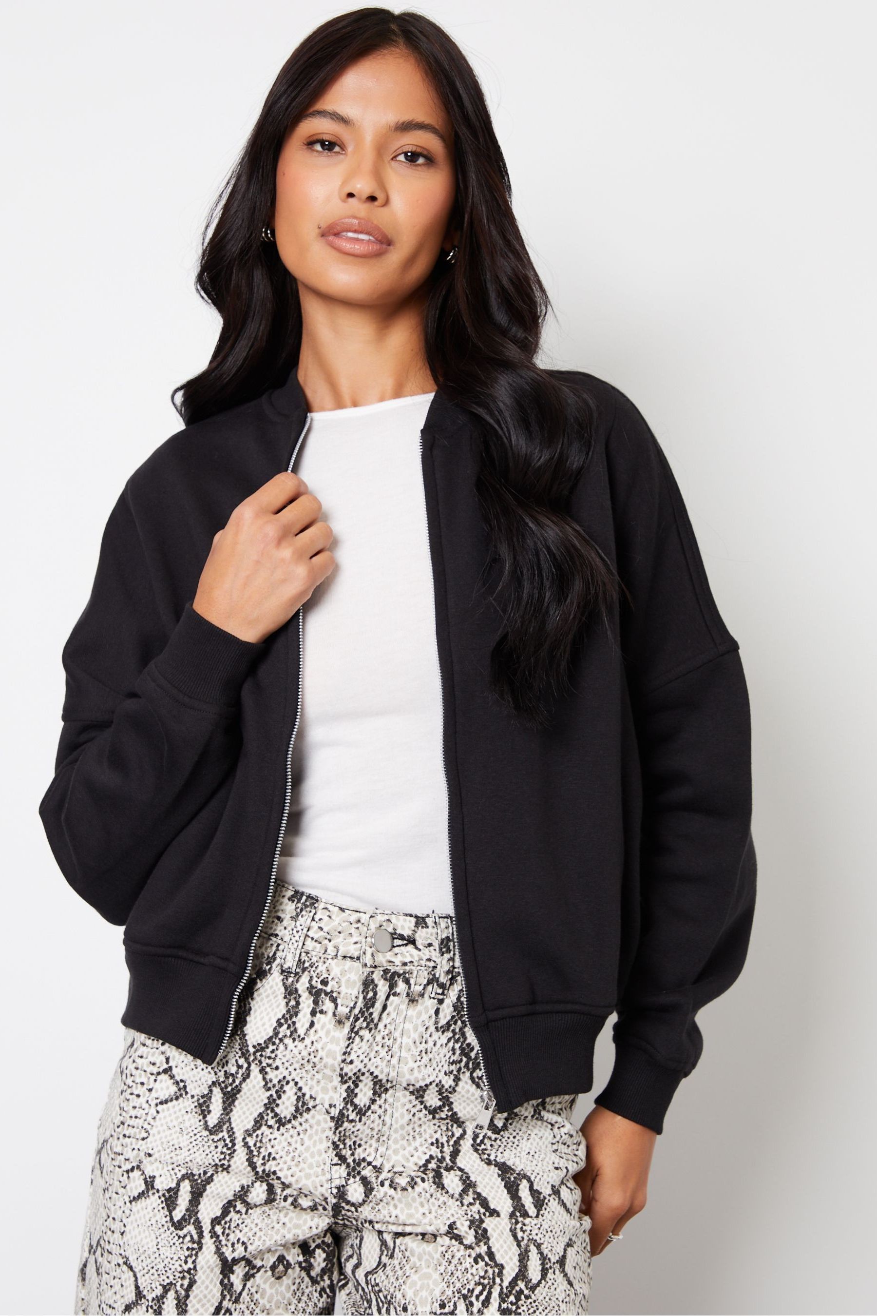 Sweat bomber jacket new arrivals