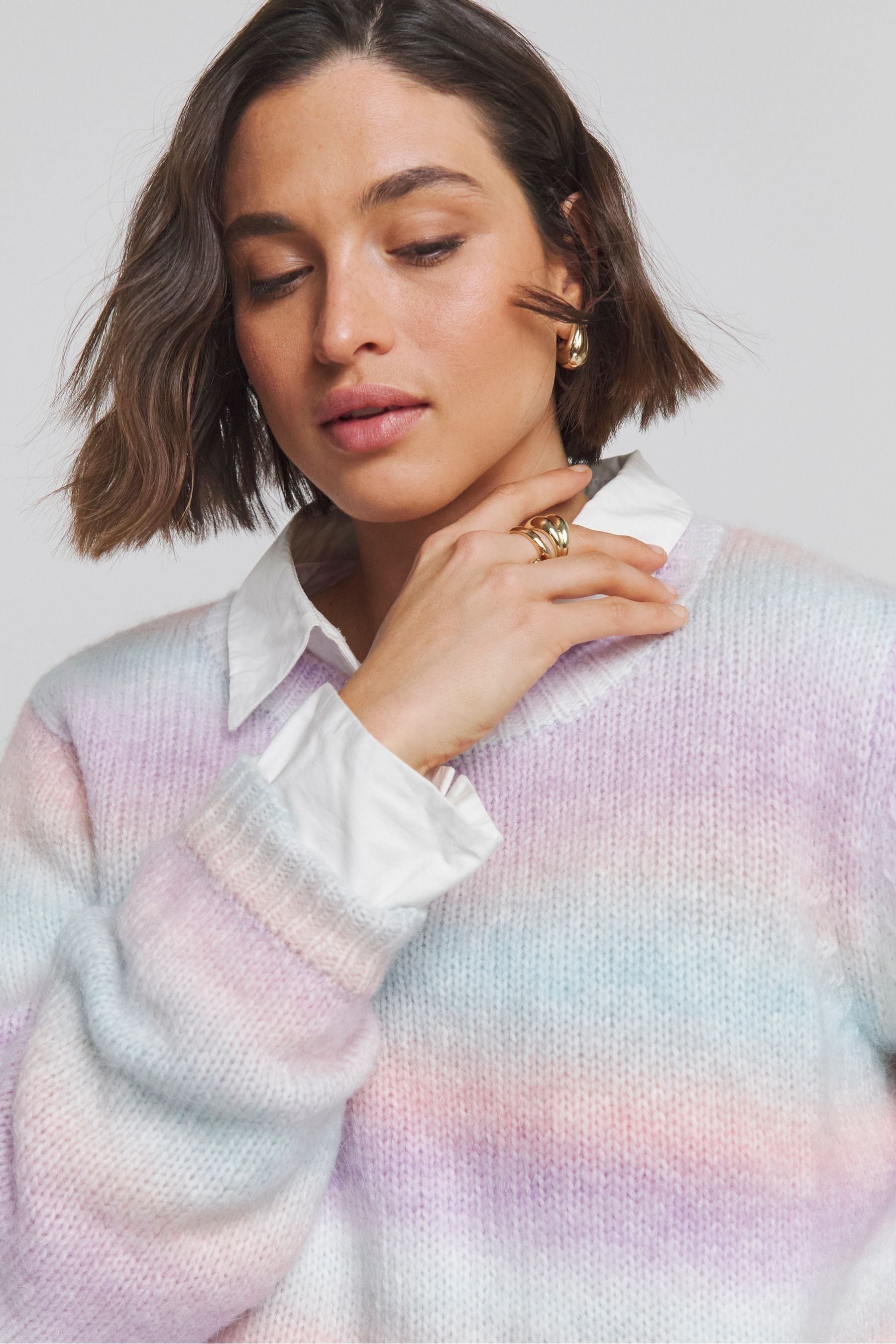 Ombre jumper womens on sale