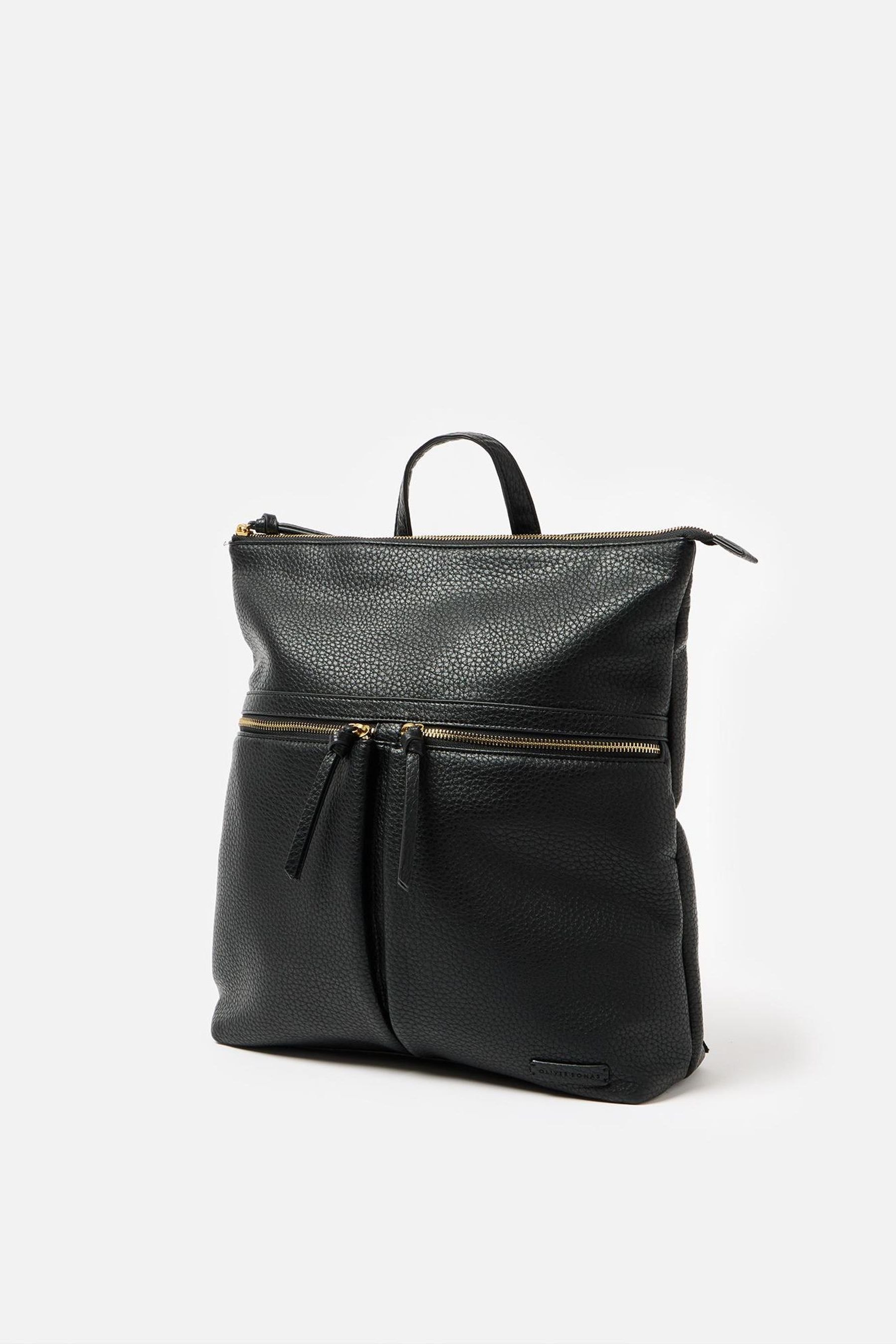 Buy Oliver Bonas Black Large Anie Multi Pocket Backpack from Next Azerbaijan