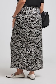 Simply Be Natural Satin Maxi Skirt - Image 2 of 4