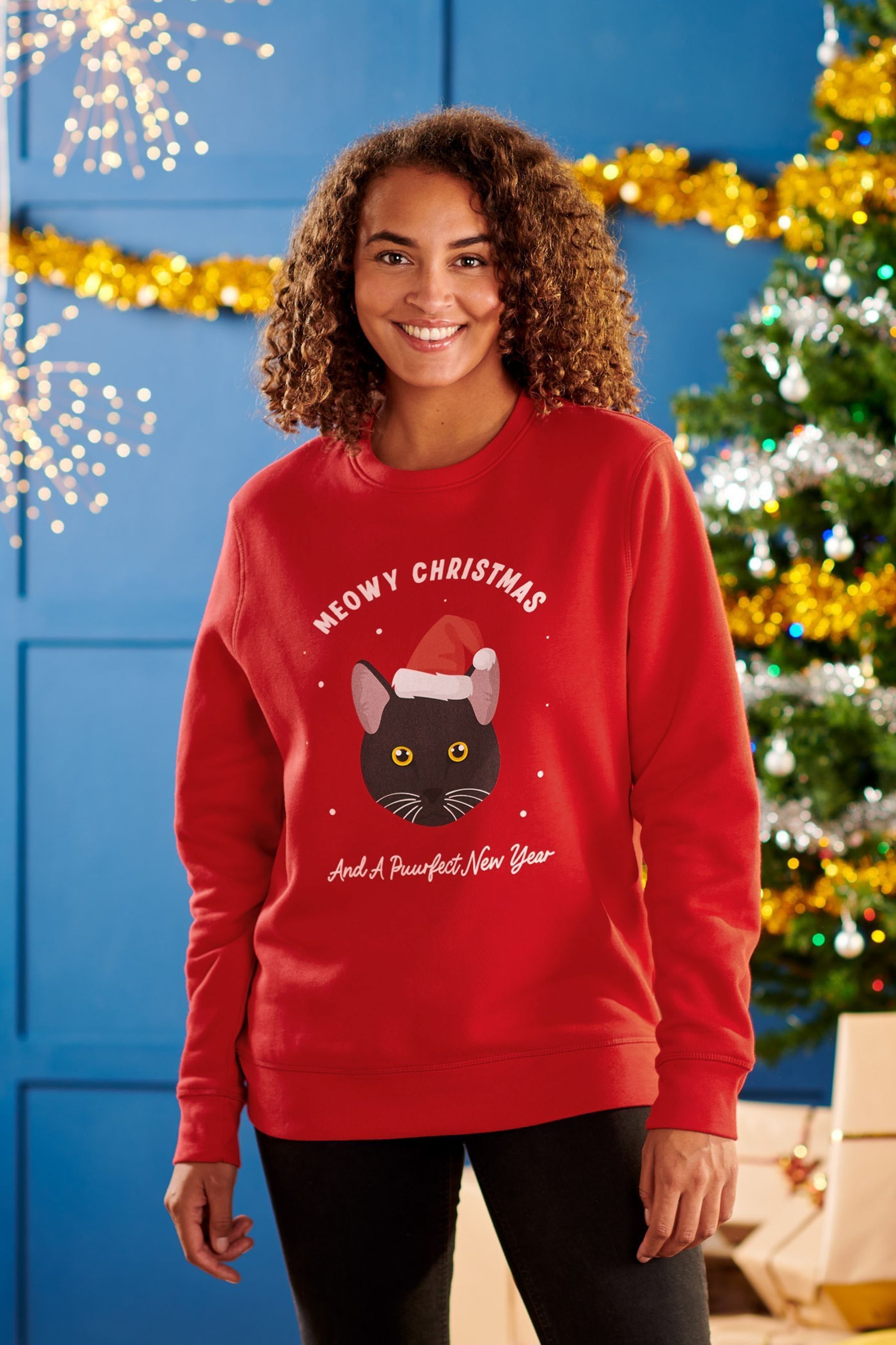 Womens christmas jumper next day delivery on sale
