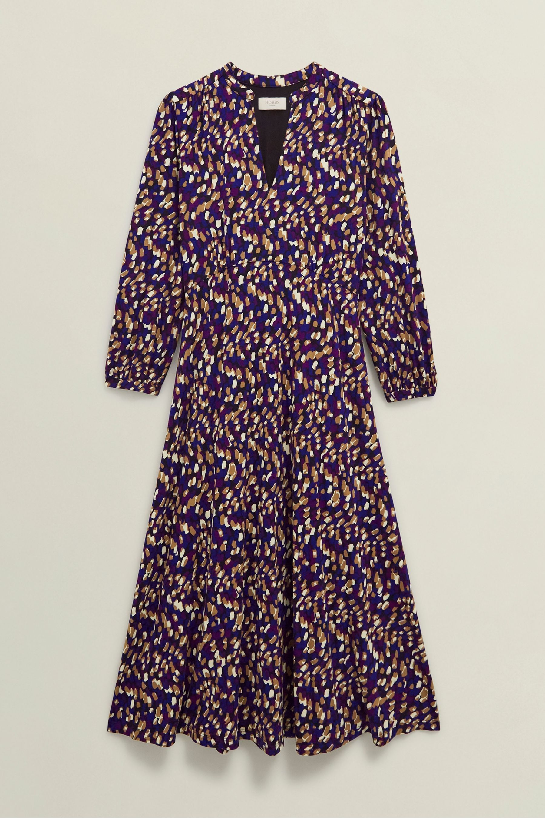 Buy Hobbs Black Harlie Jersey Dress from Next Oman