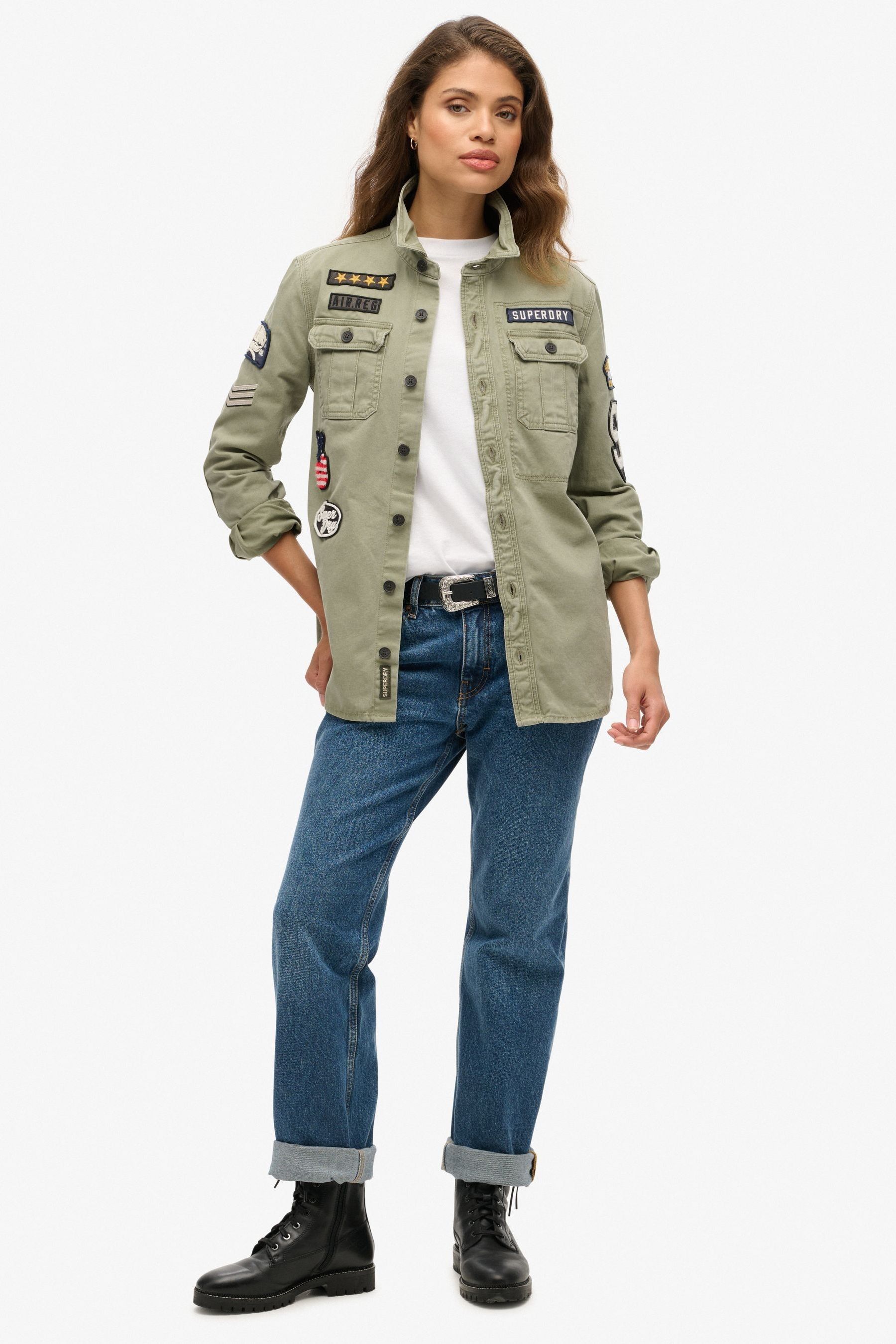 Superdry long sleeve shirt new arrivals