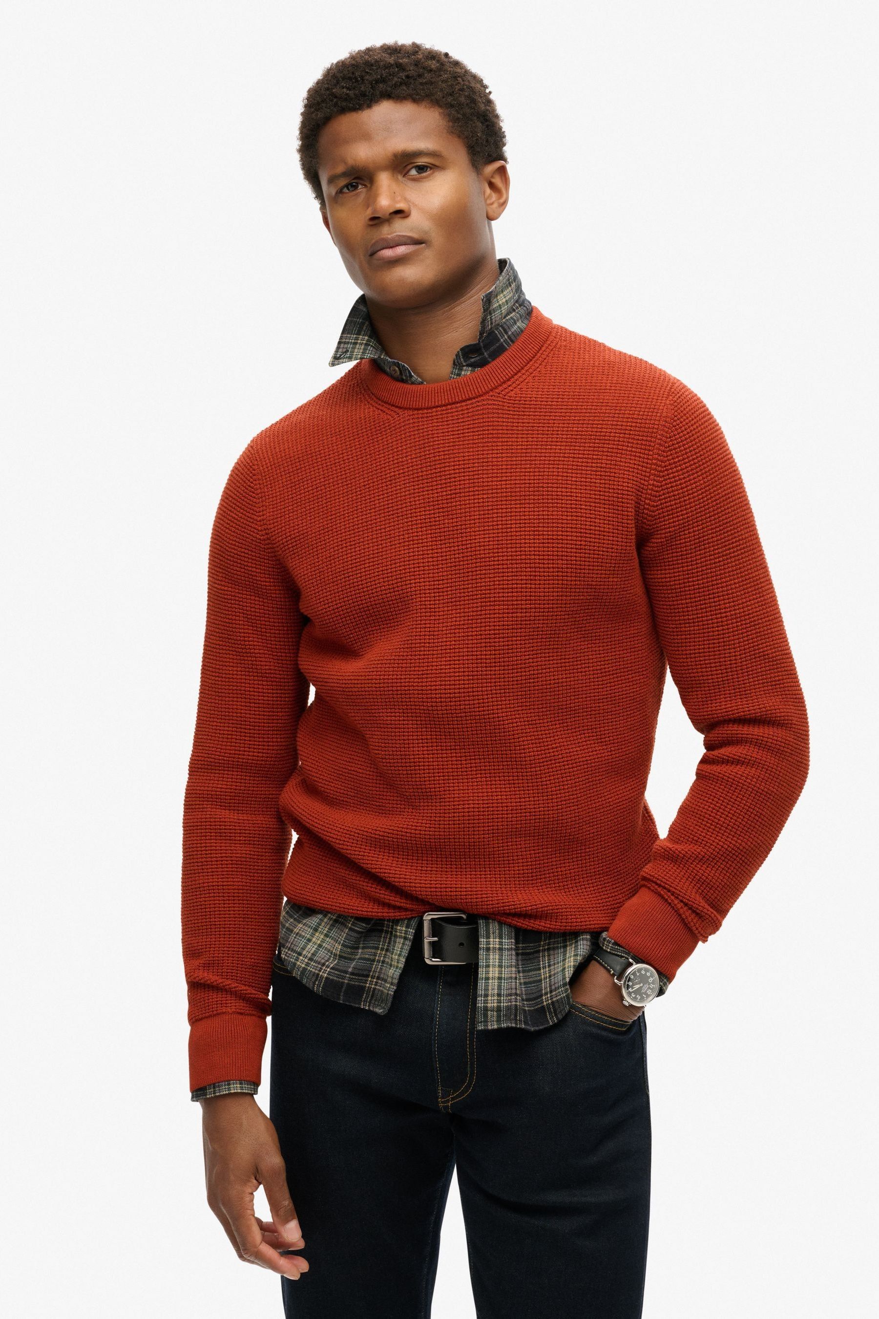 Superdry knitted jumper sales