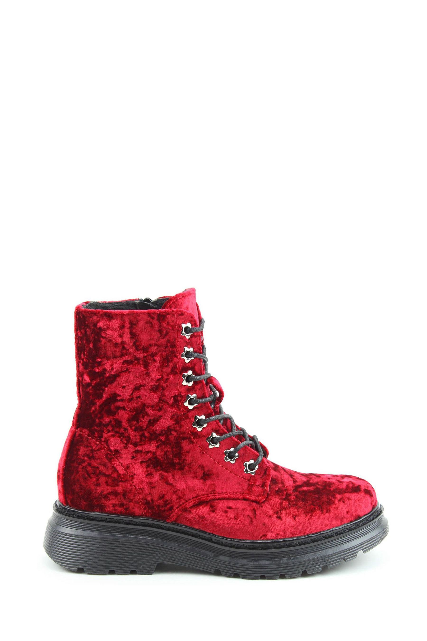 Buy Heavenly Feet Velour Eva Ankle Boots from the Next UK online shop