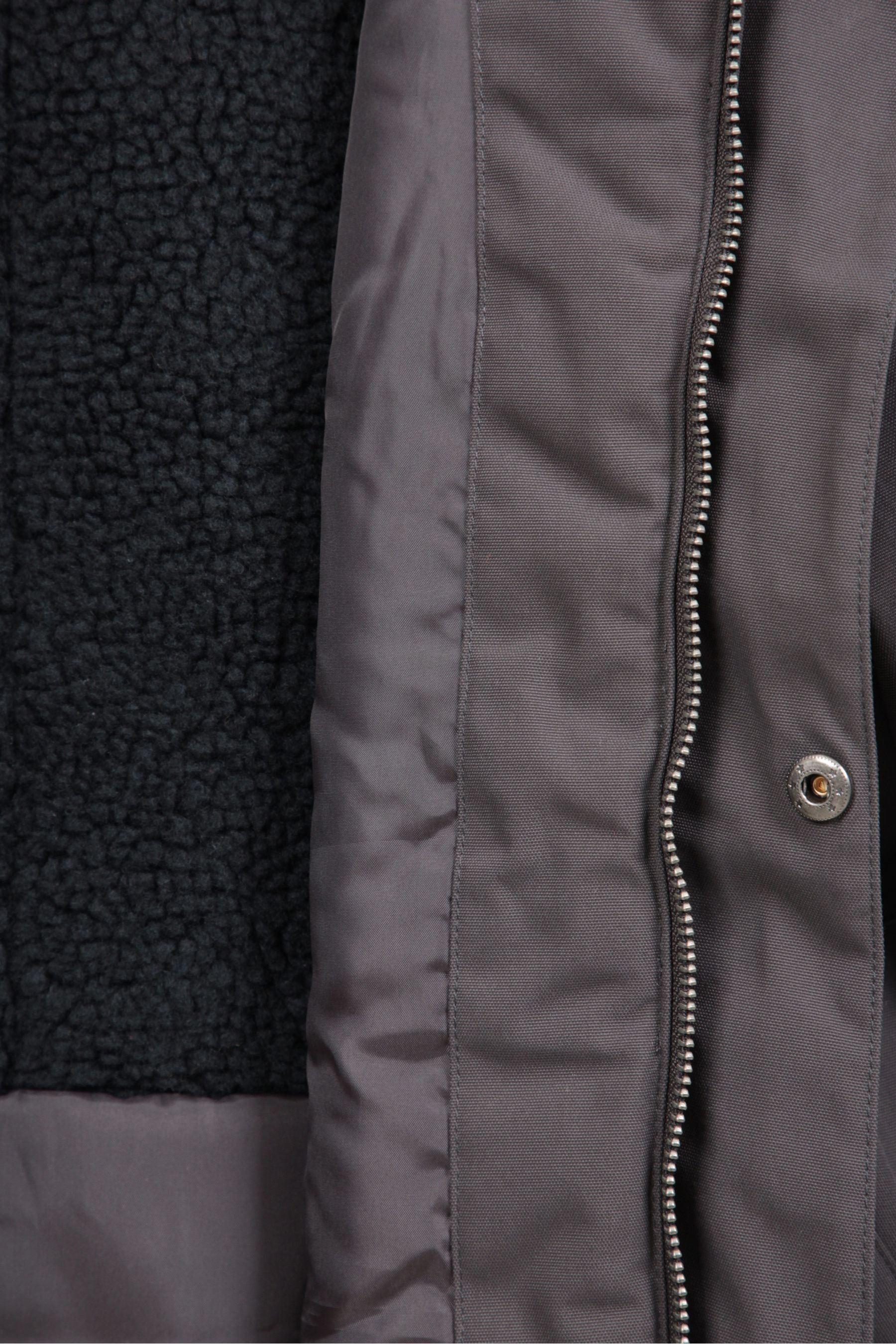 Warehouse grey biker jacket top