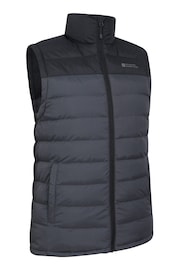 Mountain Warehouse Grey Mens Seasons II Water Resistant Padded Gilet - Image 2 of 5