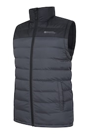 Mountain Warehouse Light Grey Seasons II Mens Water Resistant Padded Gilet - Image 4 of 5