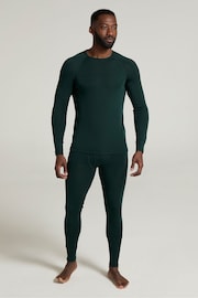 Mountain Warehouse Green Merino Mens Round Neck Thermal Top - Image 2 of 4