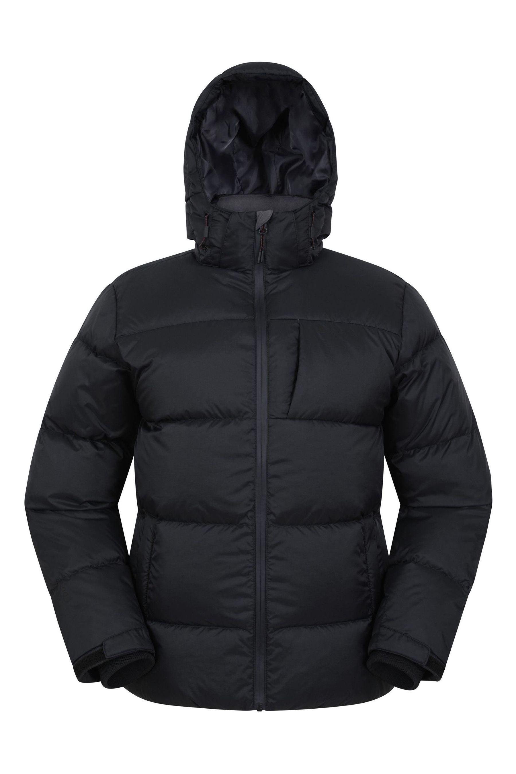 Mountain Warehouse Black Frost II Mens Extreme Water Resistant Down Jacket