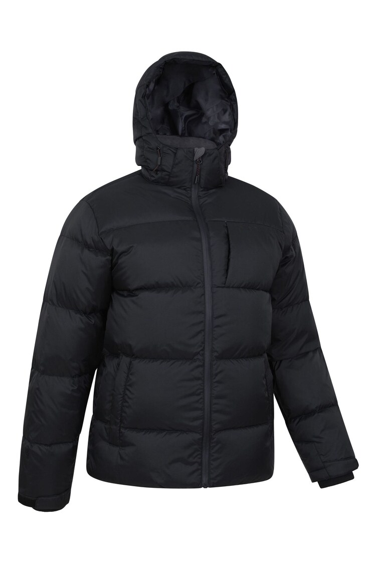 Mountain Warehouse Black Frost II Mens Extreme Water Resistant Down Jacket - Image 2 of 5