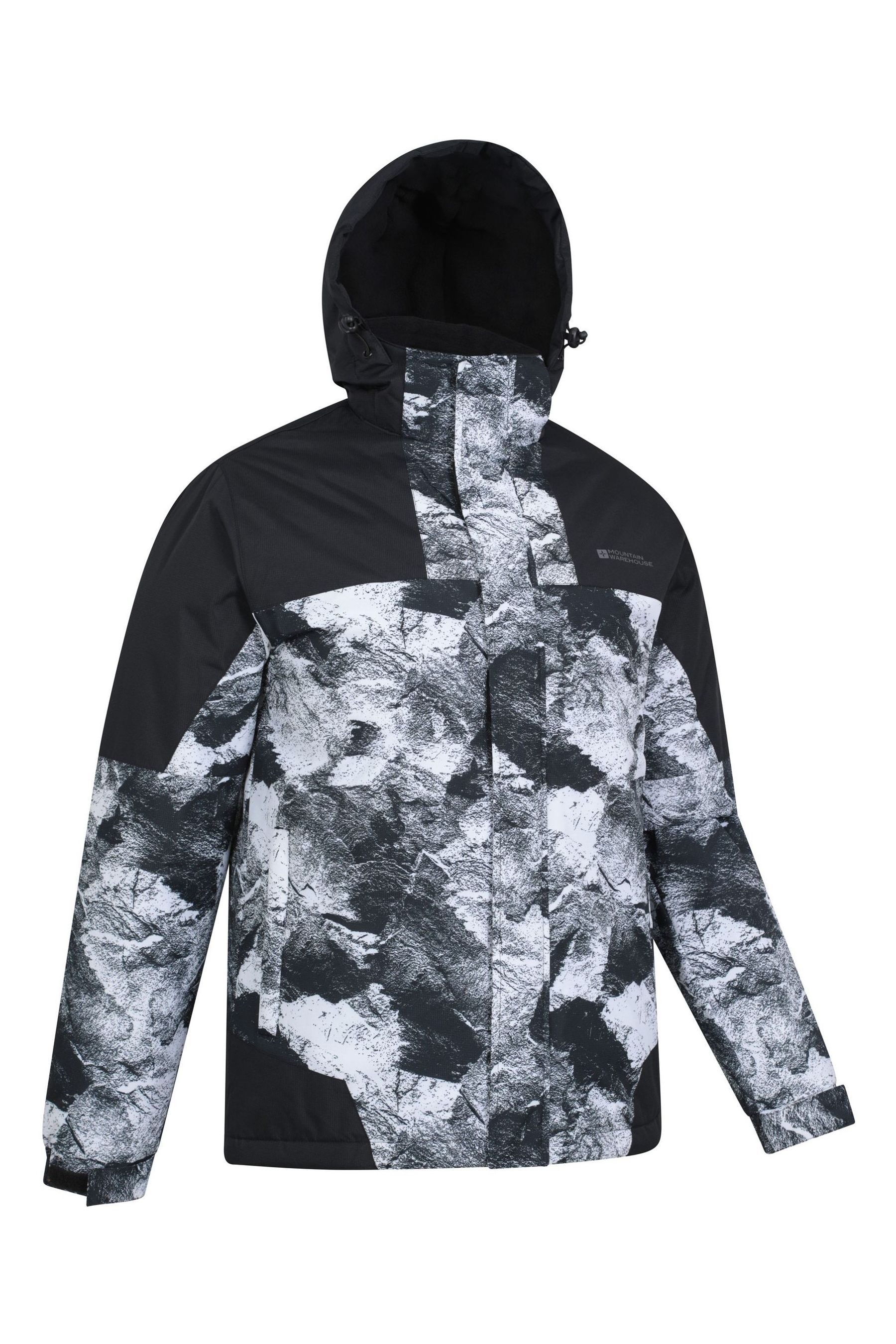 Shadow mens printed ski jacket deals