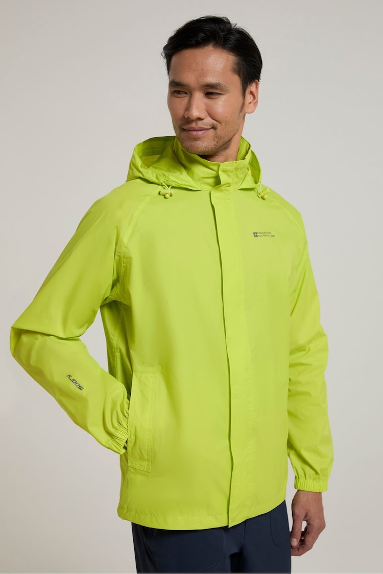 Mountain Warehouse Green Mens Pakka Waterproof Jacket - Image 2 of 4