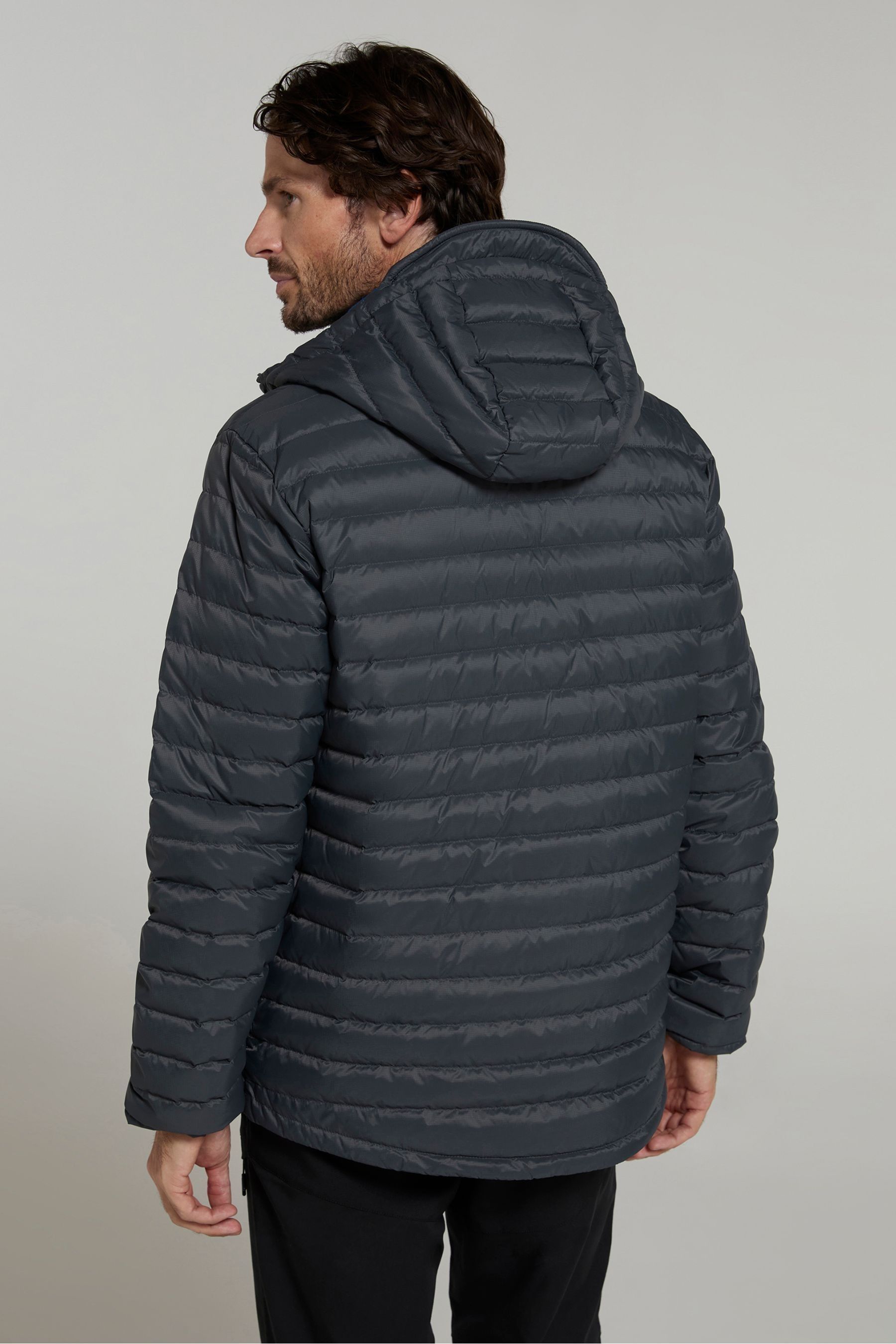 Buy Mountain Warehouse Grey Mens Henry II Extreme Water Resistant Down Padded Jacket from Next Canada