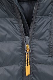 Mountain Warehouse Grey Mens Henry II Extreme Water Resistant Down Padded Jacket - Image 9 of 9