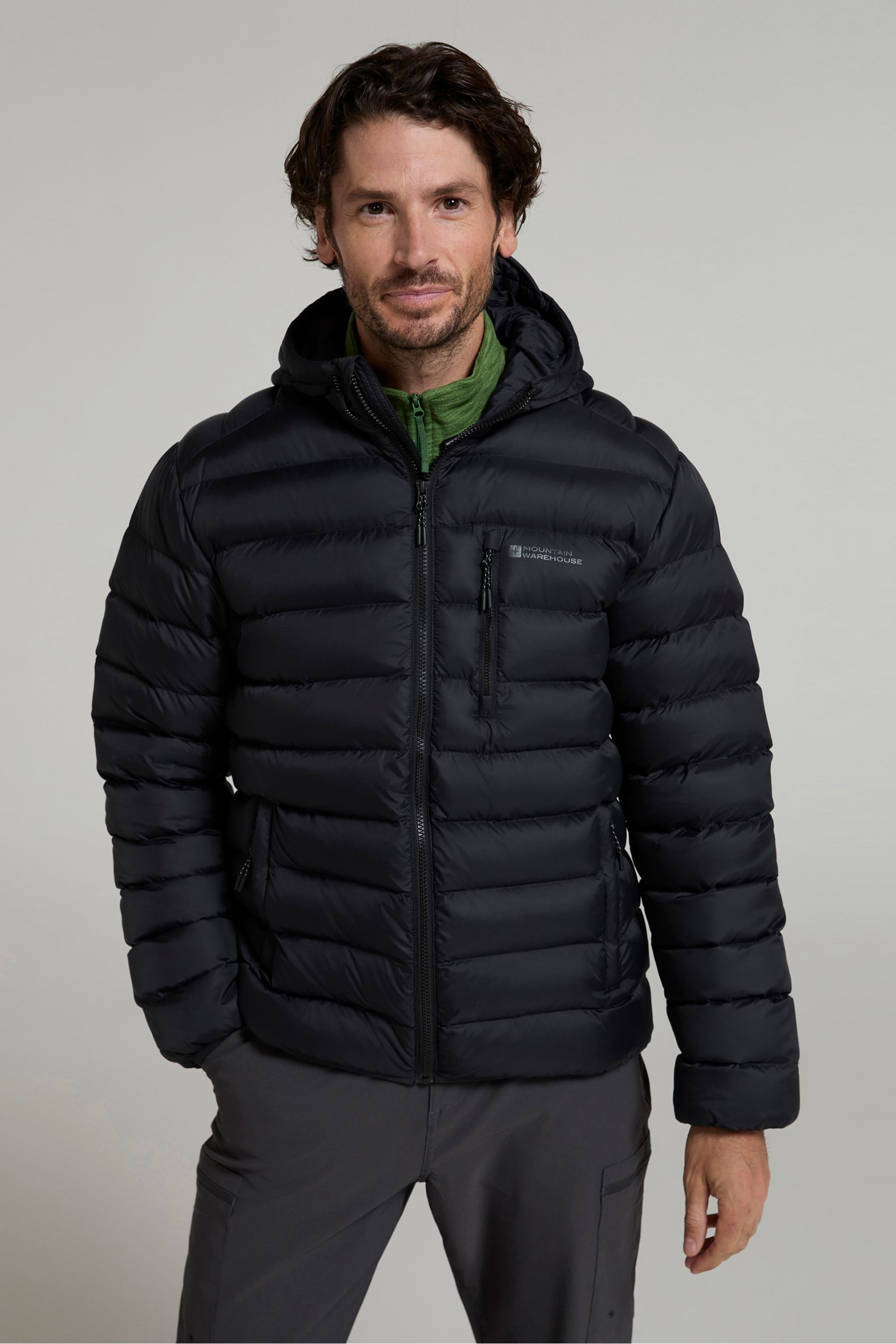 Link mens padded jacket sale