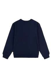 Lee Blue Boys Badge Sweatshirt - Image 7 of 8