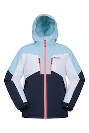 Mountain Warehouse Blue Kids Galactic II Extreme Waterproof Ski Jacket - Image 1 of 8