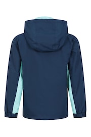 Mountain Warehouse Blue Lightning 3-in-1 Kids Waterproof Jacket - Image 3 of 7