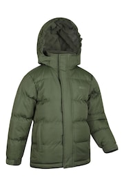 Mountain Warehouse Green Kids Snow II Water Resistant Padded Jacket - Image 2 of 5