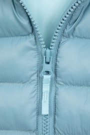 Mountain Warehouse Aqua Blue Kids Seasons II Water Resistant Padded Jacket - Image 6 of 6