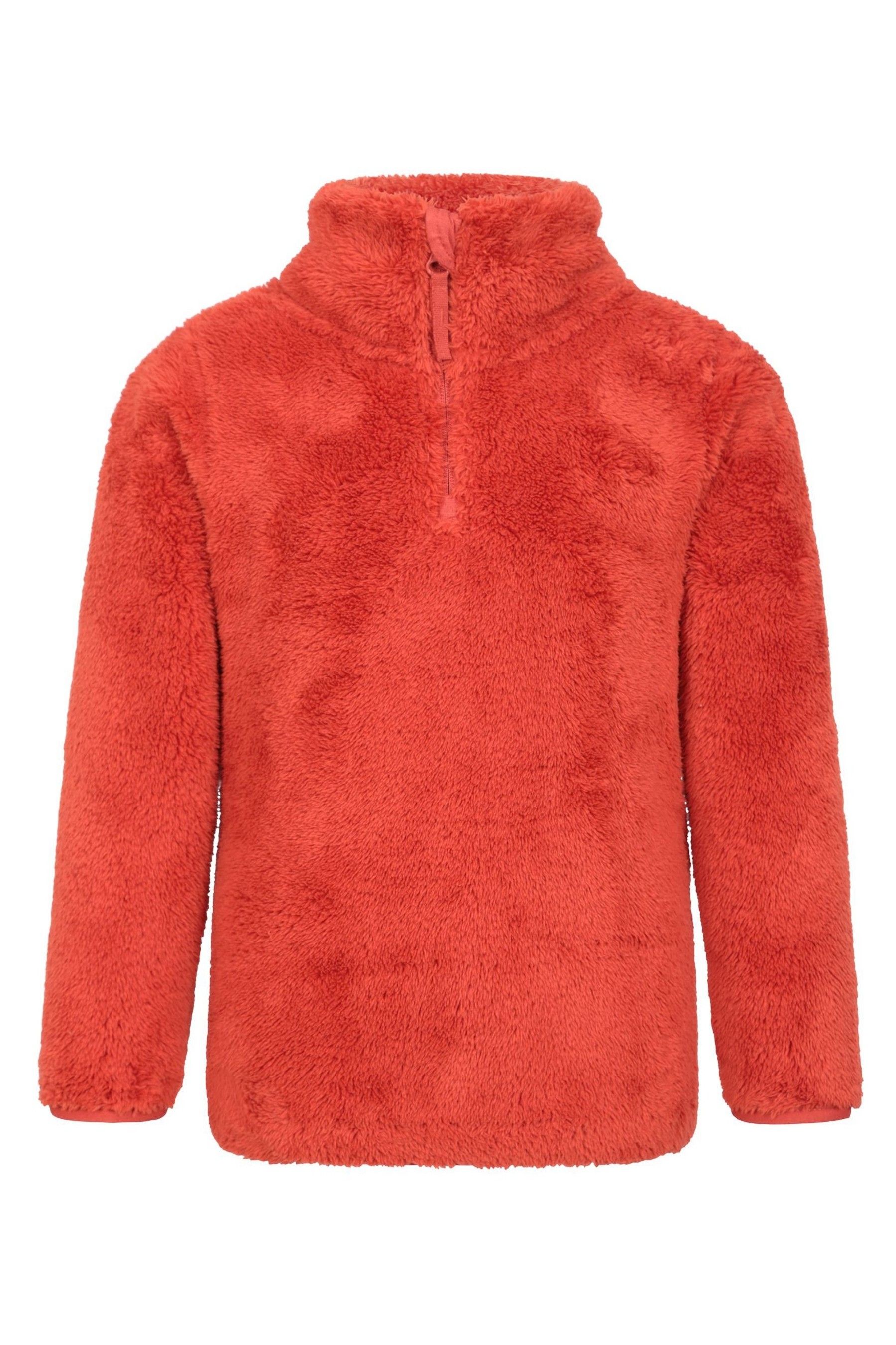 Buy Mountain Warehouse Orange Teddy Kids Half Zip Fleece from the Next UK online shop